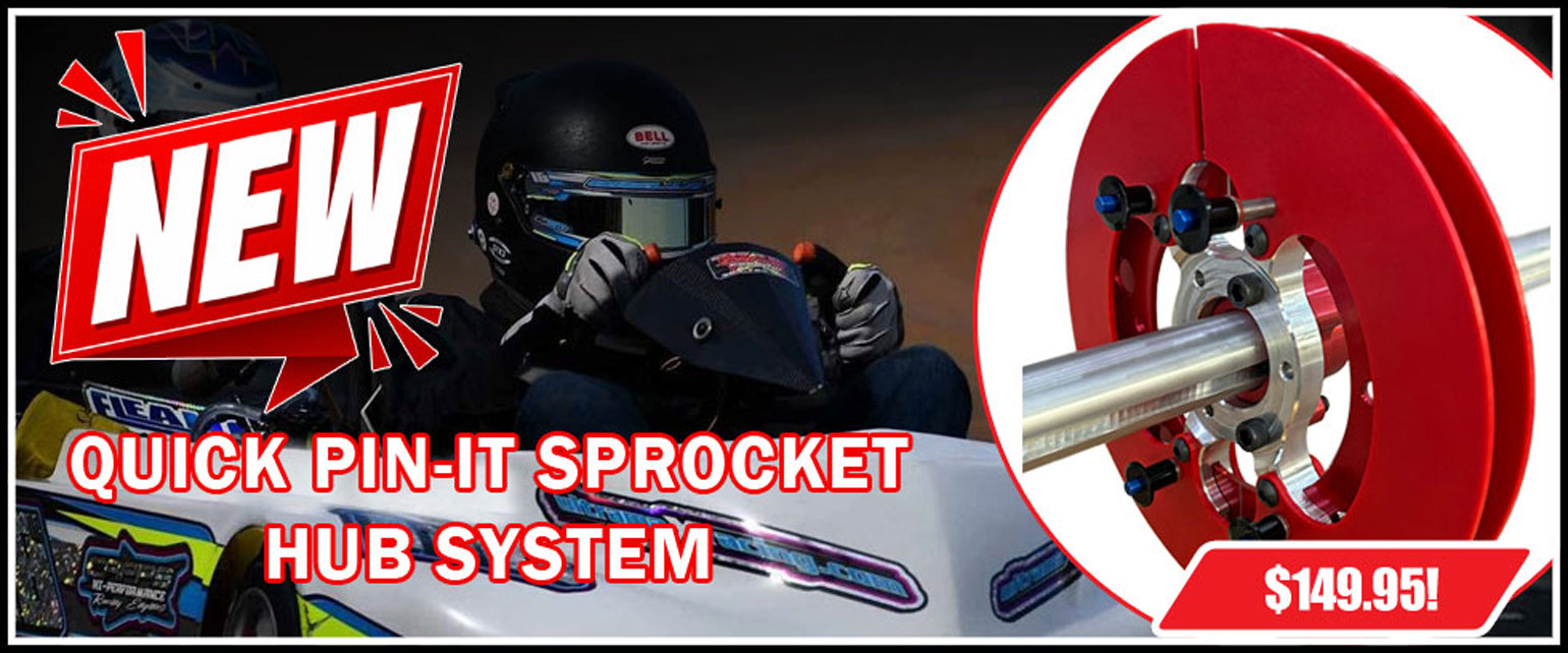Quick Pin-It Sprocket Hub System