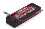 Hexfly 2 cell 7.4V 3500mAh 20C LiPo Battery (Hard Case) (Banana Connector)