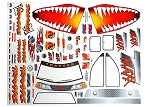 Jaws Decal Sheet for T-Maxx®