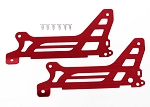 Main Frame Outer Side Plates (2) (Red-Anodized) (Aluminum)/ Screws (6)
