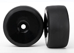 Tires & Wheels, Assembled, Glued (Black, Dished Wheels, Slick Tires (S1 Compound), Foam Inserts) (Front) (2)