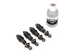 Shocks, GTR Hard Anodized, PTFE-Coated Bodies With TiN Shafts (Fully Assembled, without Springs) (4)