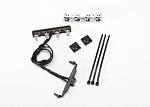 LED Light Bar, Roof (Chrome)/ Light Harness (4 Clear, 2 Red)/ Wire Tie Mount (2)/ Wire Tie (3) (Requires Power Supply #7286)
