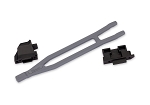 Slate Gray Battery Hold-Down w/ Retainers