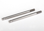 Shock Shafts (2), Steel, Chrome Finish, 1/18 LaTrax®