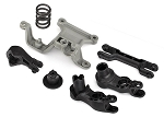 Steering Bellcranks/ Bellcrank Support/Servo Saver/ Servo Saver Spring/ Draglink/ 3x20mm Shoulder Screws (2), X-Maxx®
