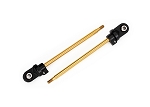 Shaft, GTX Shock, TiN-Coated (2) (Assembled with Rod Ends & Steel Hollow Balls)