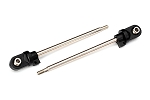 GTX Shock Shaft, 110mm (Assembled with Rod Ends & Hollow Balls) (Steel, Chrome Finish) (2)