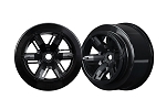 X-Maxx® Wheels, Black (L&R)