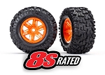 Tires & Wheels, Assembled, Glued (X-Maxx® Wheels, Maxx® AT Tires, Foam Inserts) (Left & Right) (2)