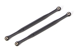 Toe Links, 202.5mm (187.5mm Center to Center) (Black) (2) 