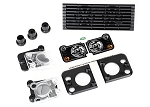 Grille/ Grille Mount (3)/ Headlight Housing (2)/ Lens (2)/ Headlight Mount (2), Land Rover® Defender® (Fits #TRA8011 Body)