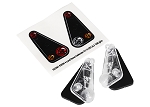 Tail Light Housing (2)/ Lens (2)/ Decals (Left & Right), Land Rover® Defender® (Fits #TRA8011 Body)