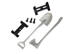Shovel/ Axe/ Accessory Mount/ Hardware, TRX-4®