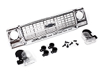 Grille, Chevrolet Blazer (1979)/ Grille Retainers (4)/ Headlight Housing (2)/ Lens (2)/ 2.6x8 BCS (4)/ 2.5x6 BCS (2) (Fits #8130 Body)