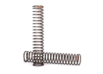 Long Shock Springs (Natural Finish) (GTS) (0.39 Rate, Orange Stripe) (For use with TRX-4® Long Arm Lift Kit)