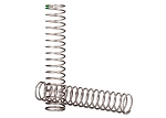Long Shock Springs (Natural Finish) (GTS) (0.54 Rate, Green Stripe) (For use with TRX-4® Long Arm Lift Kit)
