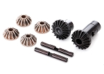 Gear Set, Differential (Output Gears (2), Spider Gears (4), Spider Gear Shaft (2))