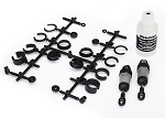 Ultra Shocks (Gray) (Short) (Includes Spring Pre-Load Spacers) (2)