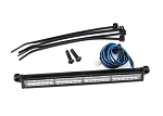 LED Lightbar, Rear, Red (with Amber Class Light) (High-Voltage) (24 Red LED's, 24 Amber LED's, 100mm Wide)