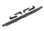 Flatbed Frame Mounts (4) & Stiffener (fits TRX-6® Ultimate RC Hauler)