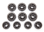 Traxx® Tension Wheels (6) & Road Wheels (4)