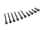 Front or Rear Suspension Screw Pin Set (Hardened Steel), 4X18mm (4), 4X38mm (2), 4X33mm (2), 4X43mm (2)