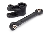 Servo Horn, Steering/ Linkage, Steering (46mm, Assembled with Pivot Balls), Maxx®