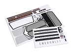 Decal Sheets, Chevrolet Blazer (1969 - 1972)