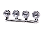 Chrome Light Bar (Housing & Lens Only)