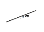249mm Steel Center Driveshaft with Support, Bearing, & Pin