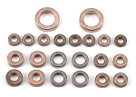 Complete Self-Lubricating Bushing Set (22 Bushings Total)