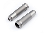 Gunmetal Aluminum Shock Body Set, for the Savage XS (2pcs)