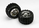 Talon Tires on SS (Split Spoke) Chrome Wheels (use w/17mm Splined Wheel Hubs & Nuts, Part# 5353X)