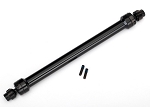 Aluminum Center Rear Driveshaft (Black-Anodized)/ 3mm Screw Pin (2)