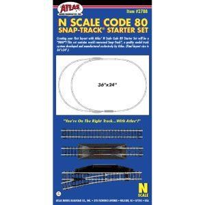 N Code 80 Snap-Track Starter Set 36x24 