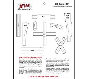 HO Track Planning Template Kit 