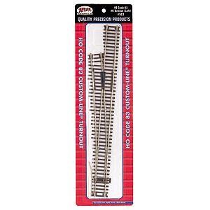 HO Code 83 LH #6 Custom-Line Switch 
