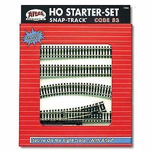 HO Code 83 Snap-Track Starter Set 