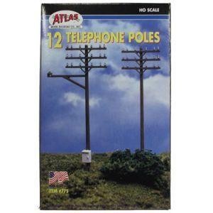 HO Telephone Poles 