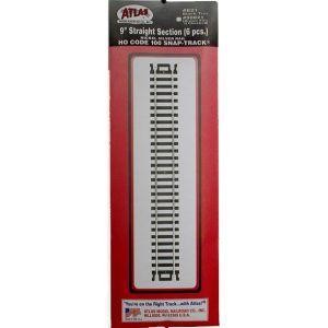 HO Code 100 9'' Straight/6pk 