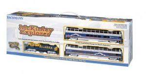 HO Alaska McKinley Explorer Diesel Psg.Set/GP40 