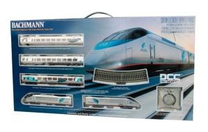 HO Amtrak Acela Express Set/DCC & Working Pantographs 