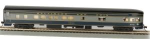 HO 85' Smoothside Observation B&O w/Light 