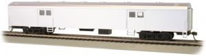 HO 72' Smoothside Baggage Car Unlttrd./Aluminum 