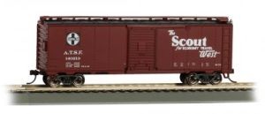 HO 40' SF Map Boxcar/Scout 