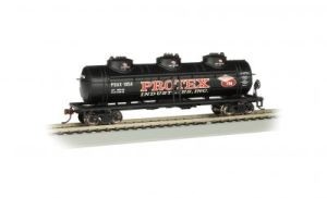 HO 40' Triple-Dome Tank Car Protex Industries 