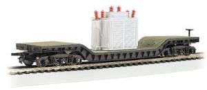 HO 52' Depressed Center Flatcar w/Transformer Load 