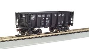 HO Ore Car PRR/blk 
