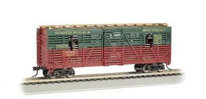 HO 40' Animated Stock Car w/Reindeer Christmas 